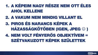 02 Mi kell ahhoz, hogy esküvői fotós lehessek? I.